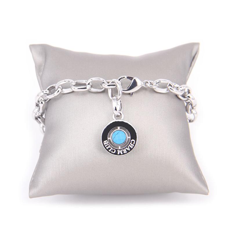 Basic Charm Bracelet with Circle-clasp Fit Charms Club, Plated Fashion Jewelry Gift for Women and Men my B632
Basic Charm Bracelet with Circle-clasp Fit Charms Club, Plated Fashion Jewelry Gift for Women and Men my B632