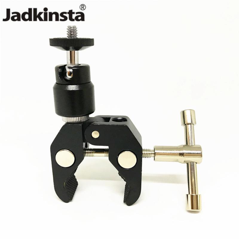 Jadkinsta Magic Friction Arm DSLR Camera Super Clamp Holder Mini Ball Head Mount Hot Shoe Adapter For Light Monitor
Jadkinsta Magic Friction Arm DSLR Camera Super Clamp Holder Mini Ball Head Mount Hot Shoe Adapter For Light Monitor
