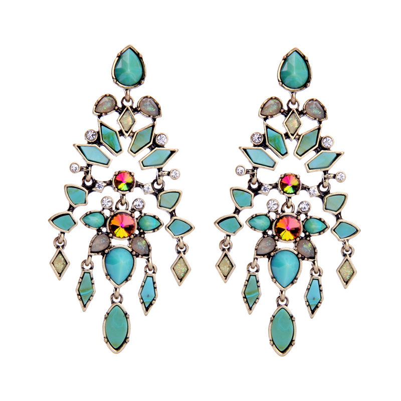 Vintage Geometric Blue Chandelier Earrings for Women Fashion Long Big Earrings Statement Jewelry
Vintage Geometric Blue Chandelier Earrings for Women Fashion Long Big Earrings Statement Jewelry