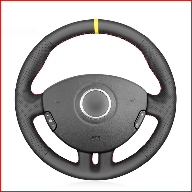 Black Artificial Leather Car Steering Wheel Cover for Clio 3 2005-2013 Clio 3 2005-2013
Black Artificial Leather Car Steering Wheel Cover for Clio 3 2005-2013 Clio 3 2005-2013