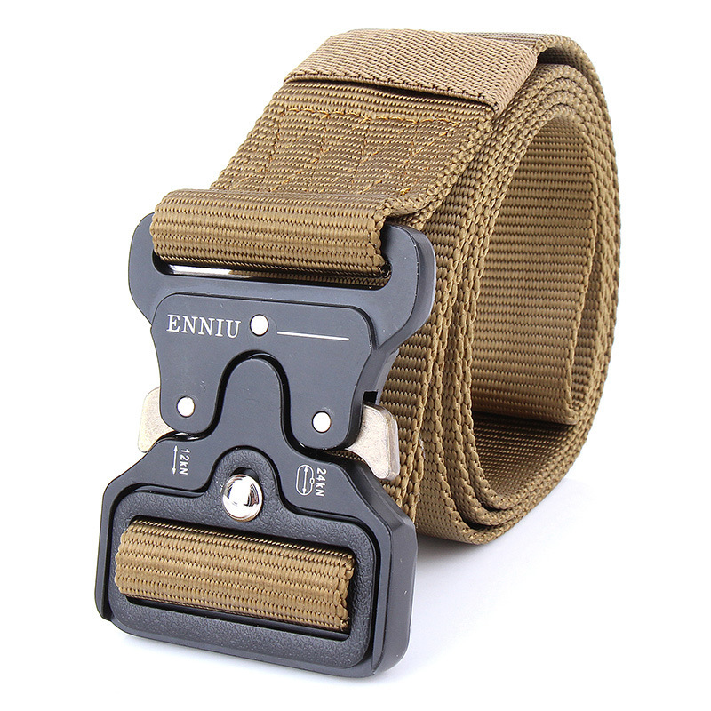 Mannen Canva Riem Quick Release Metalen Gesp Nylon Training Riem Militaire Leger Tactische Riemen Mannen Jean Mannelijke Band, Black
Mannen Canva Riem Quick Release Metalen Gesp Nylon Training Riem Militaire Leger Tactische Riemen Mannen Jean Mannelijke Band, Black