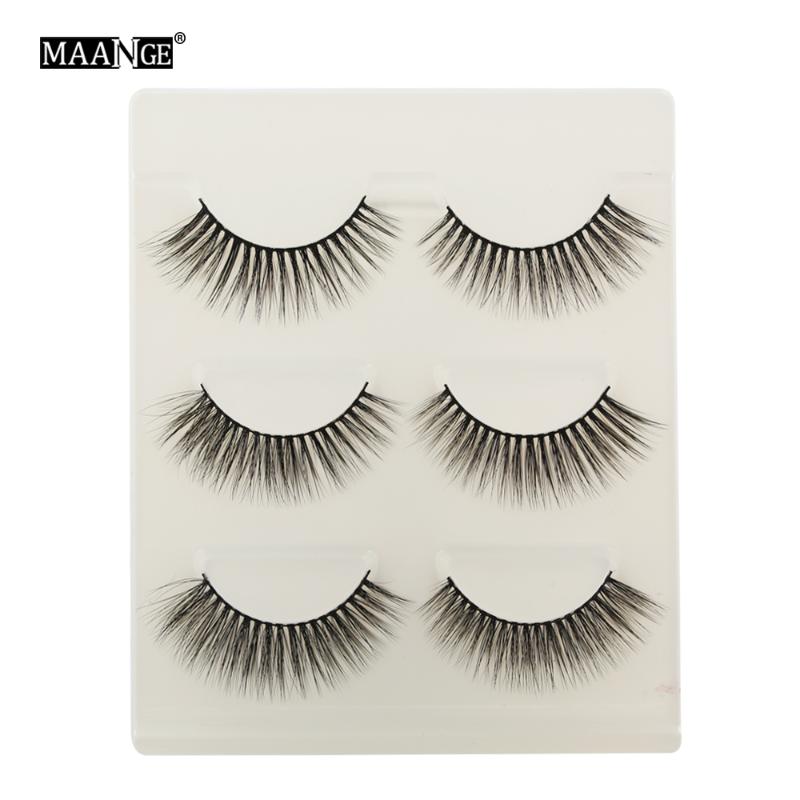 MAANGE New 3 Pairs Natural False Eyelashes Fake Lashes Long Thick Eye Lashes Professional Makeup Mink Eye Lash Sexy 3d
MAANGE New 3 Pairs Natural False Eyelashes Fake Lashes Long Thick Eye Lashes Professional Makeup Mink Eye Lash Sexy 3d