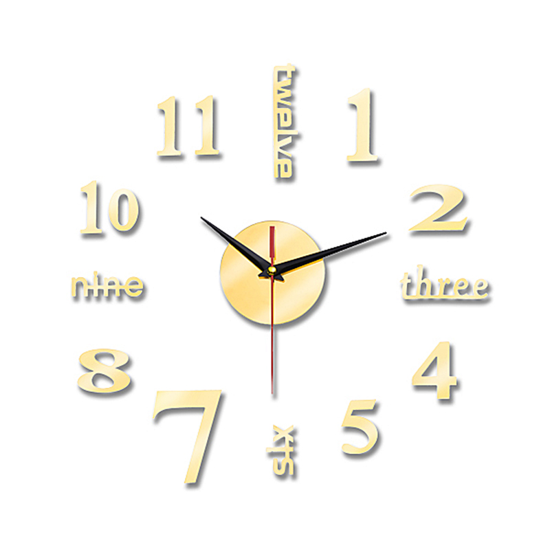 Modern DIY Large Wall Clock 3D Acrylic Mirror Surface Sticker Art Design Quartz Clock Wall Watch Home Livingroom DIY Decor
Modern DIY Large Wall Clock 3D Acrylic Mirror Surface Sticker Art Design Quartz Clock Wall Watch Home Livingroom DIY Decor