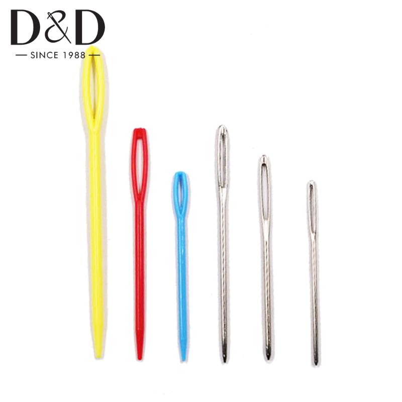 6pcs/Set Plastic&Steel Large-Eye Yarn Knitting Needles DIY Sewing Embroidery Weave Knit Tools
6pcs/Set Plastic&Steel Large-Eye Yarn Knitting Needles DIY Sewing Embroidery Weave Knit Tools