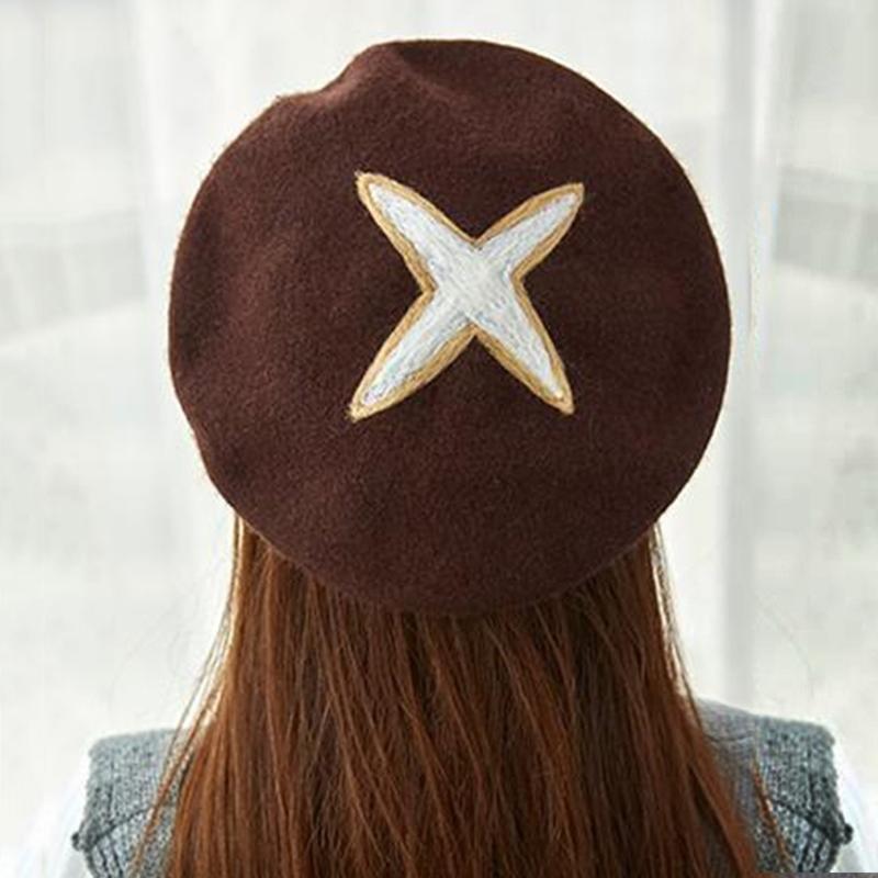 Cute Beret cap Handmade Felt Mushroom Painter Hat children adult Simple College Style Beret Autumn Winter Knitted Hats#38
Cute Beret cap Handmade Felt Mushroom Painter Hat children adult Simple College Style Beret Autumn Winter Knitted Hats#38