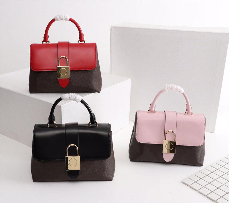 M44080 Hot sale Top Quality Fashion Handbags Purses Women Classic metal button Mono Bag Tote Real Leather Lady Shoulder Bags dust bag, Red flower
M44080 Hot sale Top Quality Fashion Handbags Purses Women Classic metal button Mono Bag Tote Real Leather Lady Shoulder Bags dust bag, Red flower