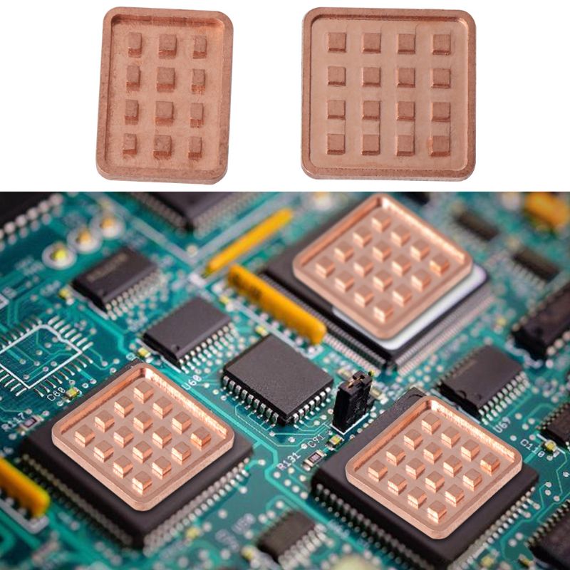5PCS Copper Heat Sink for VGA GPU Miniature Radiator DDR3 RAM Memory IC Chipset W91A
5PCS Copper Heat Sink for VGA GPU Miniature Radiator DDR3 RAM Memory IC Chipset W91A