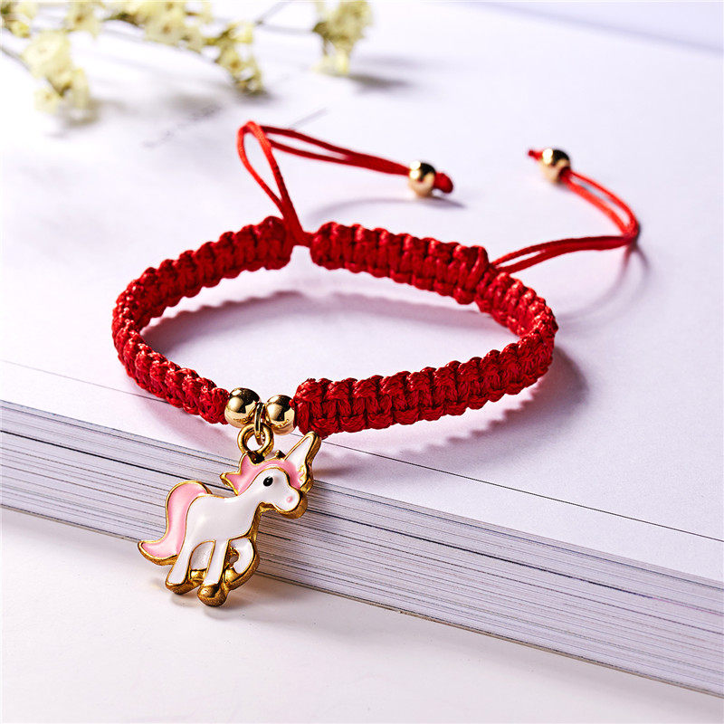 2020 New Fashion Make A Wish Paper Card Pink Foal Pendant Red Rope Braid Adjustable Bracelet Lovers Sister Gift Preferred
2020 New Fashion Make A Wish Paper Card Pink Foal Pendant Red Rope Braid Adjustable Bracelet Lovers Sister Gift Preferred
