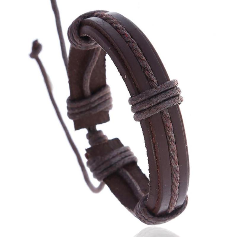 Vintage hand-knitted leather bracelet braided wristband bracelet for men adjustable Jewellery for women creative prom bangle
Vintage hand-knitted leather bracelet braided wristband bracelet for men adjustable Jewellery for women creative prom bangle