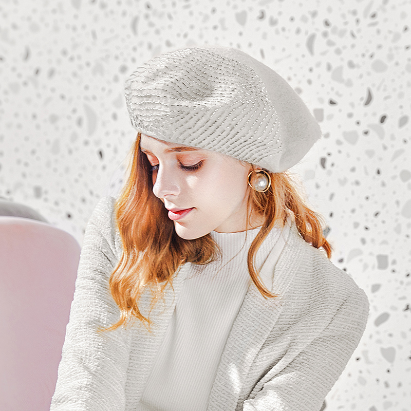 H754 Women Beret Hat Autumn Winter Fashionable Warm Shopping Casual Cap Girl Lady High Quality Vintage All-match Simple Hats, White
H754 Women Beret Hat Autumn Winter Fashionable Warm Shopping Casual Cap Girl Lady High Quality Vintage All-match Simple Hats, White