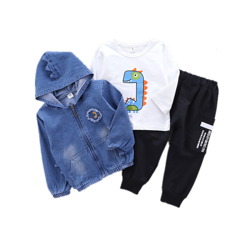 New Spring Autumn Children Clothes Baby Boy Girls Cartoon Jacket T Shirt Pants 3Pcs/sets Kids Infant Clothing Toddler Tracksuits
New Spring Autumn Children Clothes Baby Boy Girls Cartoon Jacket T Shirt Pants 3Pcs/sets Kids Infant Clothing Toddler Tracksuits
