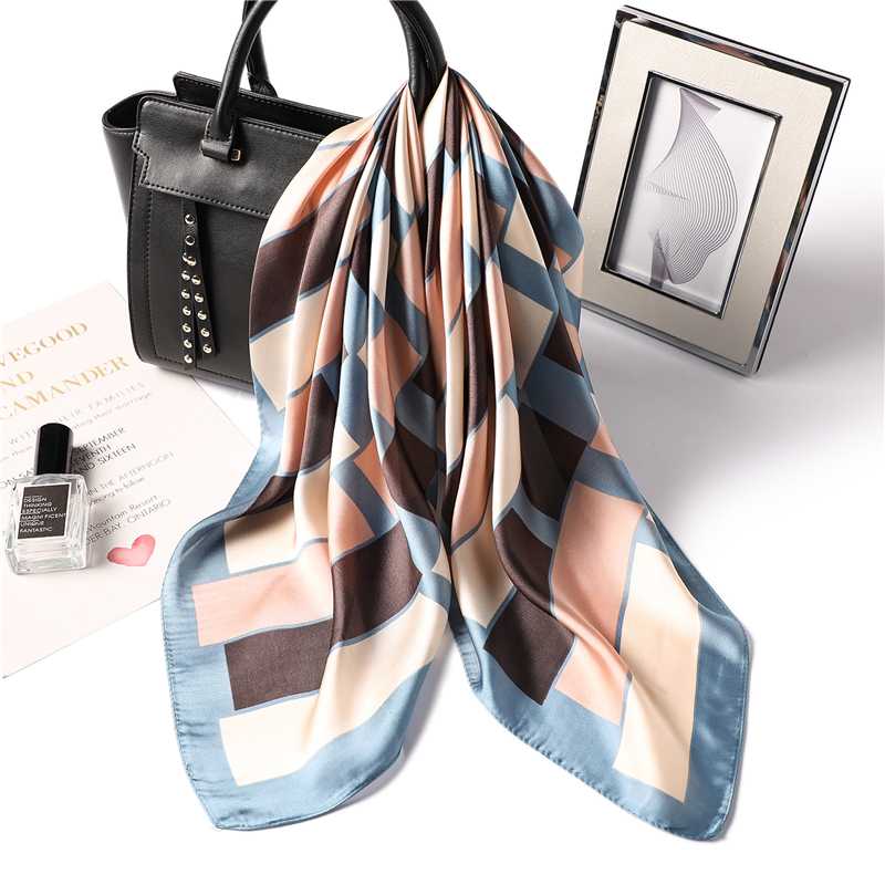 2020 Fashion Female Silk Scarf Square Foulard Office Hair Neck Scarfs for Women Patchwork Print Hijab Shawl
2020 Fashion Female Silk Scarf Square Foulard Office Hair Neck Scarfs for Women Patchwork Print Hijab Shawl