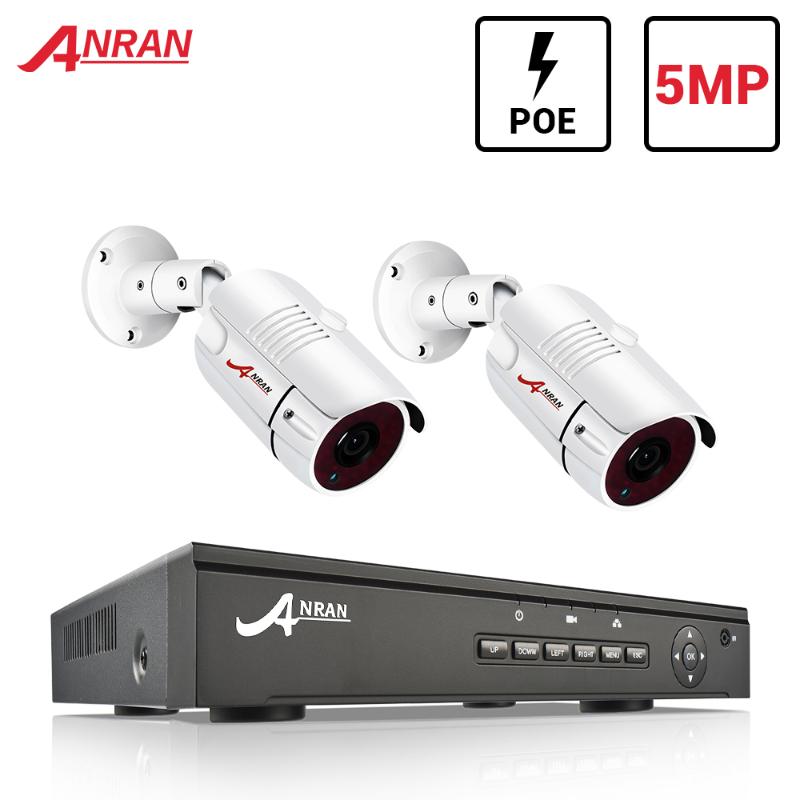 ANRAN 5MP Video Surveillance Kit Camera Video Surveillance Outdoor CCTV Camera 2CH Security System Kit CCTV System for Home APP
ANRAN 5MP Video Surveillance Kit Camera Video Surveillance Outdoor CCTV Camera 2CH Security System Kit CCTV System for Home APP