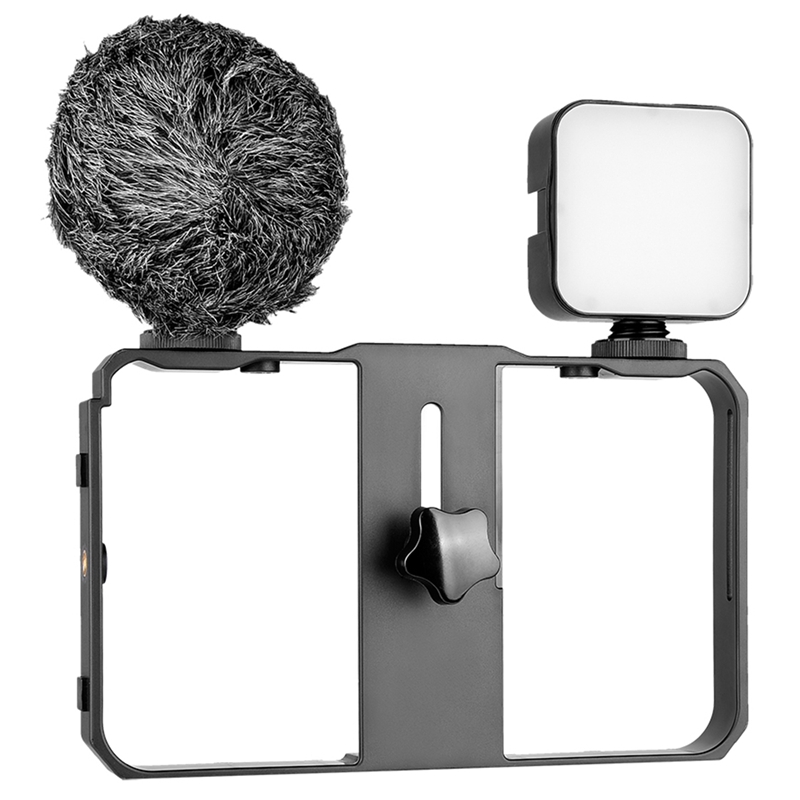 YELANGU PC202 Smartphone Video Rig Smartphone Vlogging Cell Phone Movies Mount Stabilizer for XS XR 7 Plus
YELANGU PC202 Smartphone Video Rig Smartphone Vlogging Cell Phone Movies Mount Stabilizer for XS XR 7 Plus