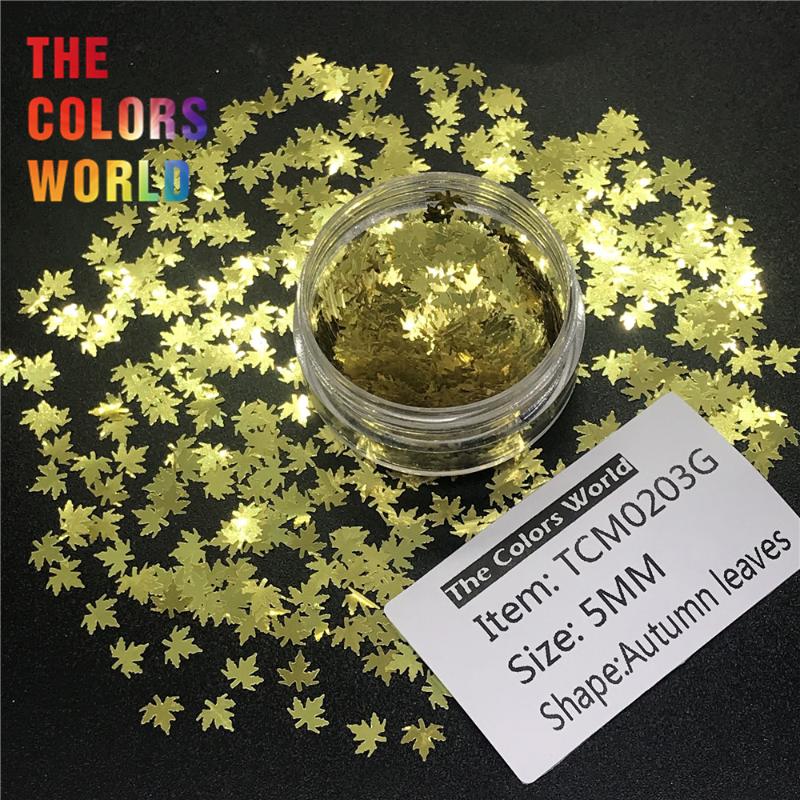 TCT-235 Autumn Leaf Shape 5MM For Nail Glitter Nail Art Decoration Gel Face Glitter Makeup Handwork Crafts DIY Decoration
TCT-235 Autumn Leaf Shape 5MM For Nail Glitter Nail Art Decoration Gel Face Glitter Makeup Handwork Crafts DIY Decoration