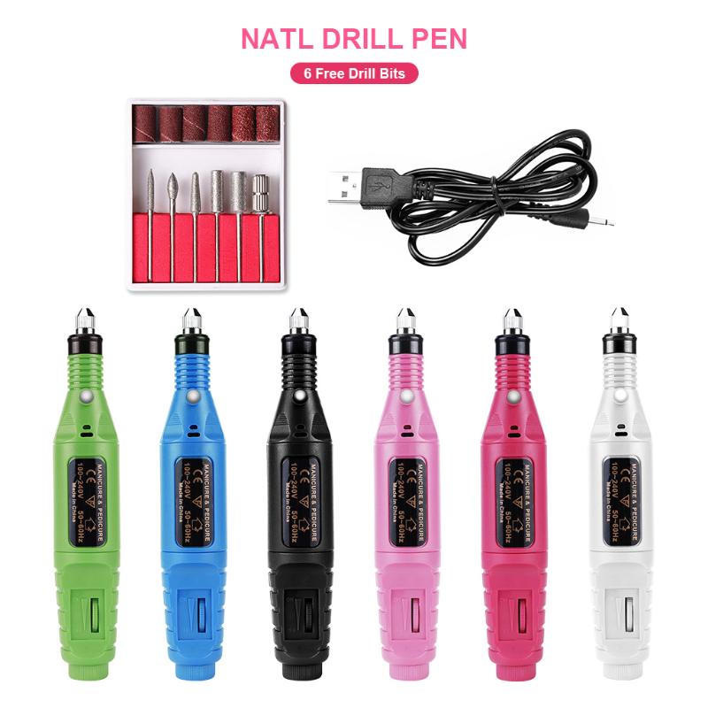 1PC Electric Manicure Machine Nail Drill Bits Kit Nail File Art Tool Pedicure Gel Polish Remover
1PC Electric Manicure Machine Nail Drill Bits Kit Nail File Art Tool Pedicure Gel Polish Remover