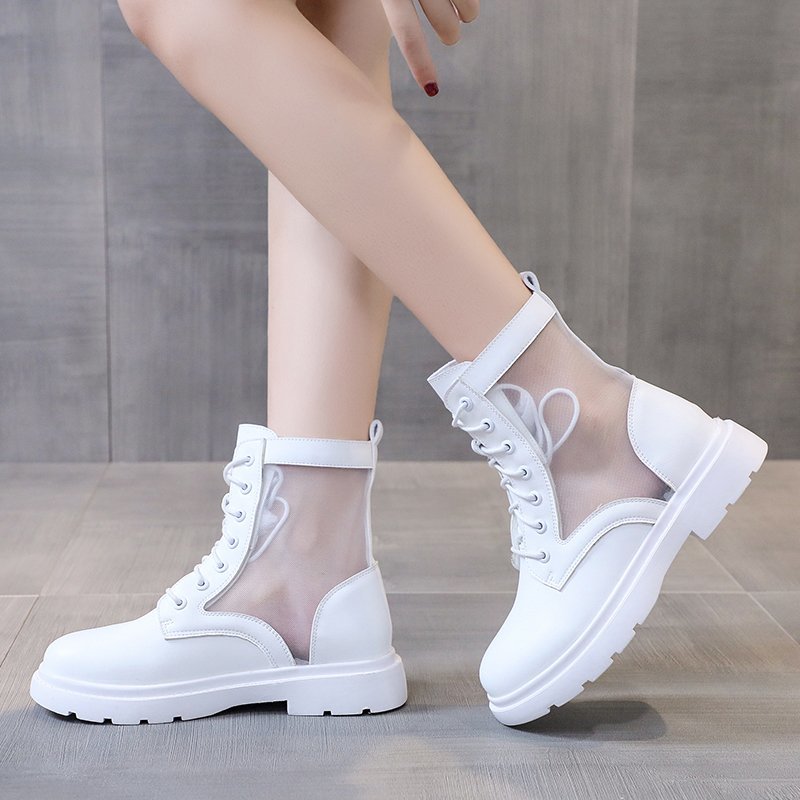 Breathable Mesh Ankle Boots Autumn Lace Up Boots Women Shoes Solid Color Round Toe Fashion Women Zapatillas Mujer, Black
Breathable Mesh Ankle Boots Autumn Lace Up Boots Women Shoes Solid Color Round Toe Fashion Women Zapatillas Mujer, Black