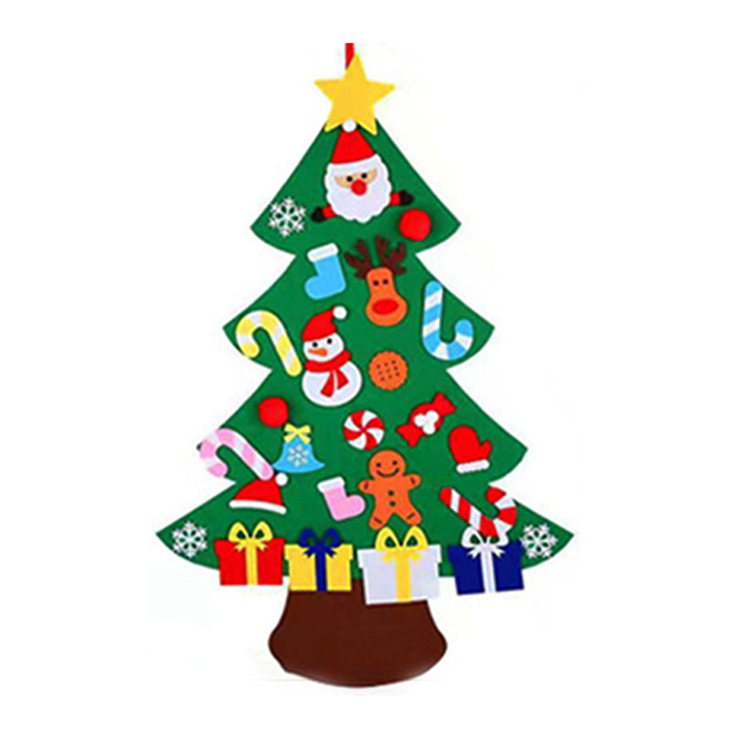 Creative Assembled Felt Christmas Tree Decoration Planiform Felt Tree Home Decoration Xmas Kids Toy Party Gift
Creative Assembled Felt Christmas Tree Decoration Planiform Felt Tree Home Decoration Xmas Kids Toy Party Gift