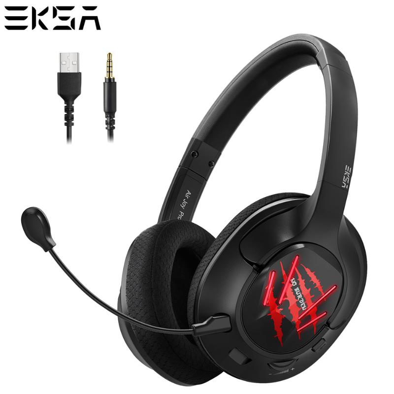 EKSA E3 Pro Gaming Headphones with 7.1 Surround/ Stereo 2 in 1 Gaming headset with Detachable Mic for Xbox//PC/Phones
EKSA E3 Pro Gaming Headphones with 7.1 Surround/ Stereo 2 in 1 Gaming headset with Detachable Mic for Xbox//PC/Phones