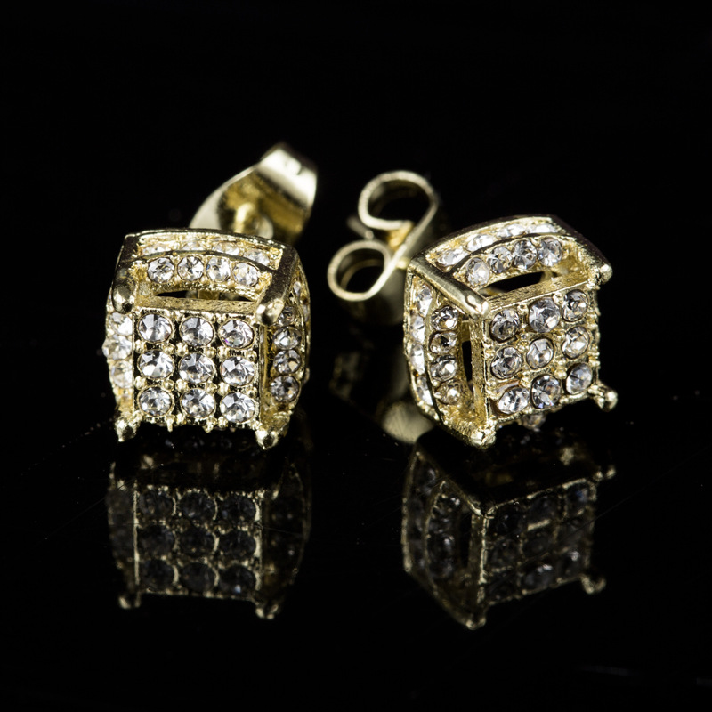 Fashion Women Square Stud Earrings Classic Hip Hop Style Lady Zircon Earrings Jewelry Accessories for Female Party Best Gift
Fashion Women Square Stud Earrings Classic Hip Hop Style Lady Zircon Earrings Jewelry Accessories for Female Party Best Gift