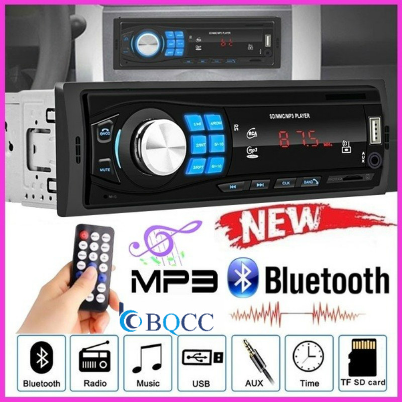 Autoradio Single 1Din Car Stereo MP3 Player In Dash Head Unit Bluetooth USB AUX FM Radio Support Memory Cards, and U Disks
Autoradio Single 1Din Car Stereo MP3 Player In Dash Head Unit Bluetooth USB AUX FM Radio Support Memory Cards, and U Disks