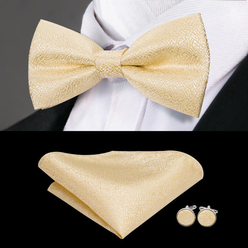 30 Styles 100% Silk Bow Ties for Men Adult Butterfly Bow Tie Pocket Square Cufflinks Set Wedding Party Black Gold Floral Bowtie
30 Styles 100% Silk Bow Ties for Men Adult Butterfly Bow Tie Pocket Square Cufflinks Set Wedding Party Black Gold Floral Bowtie
