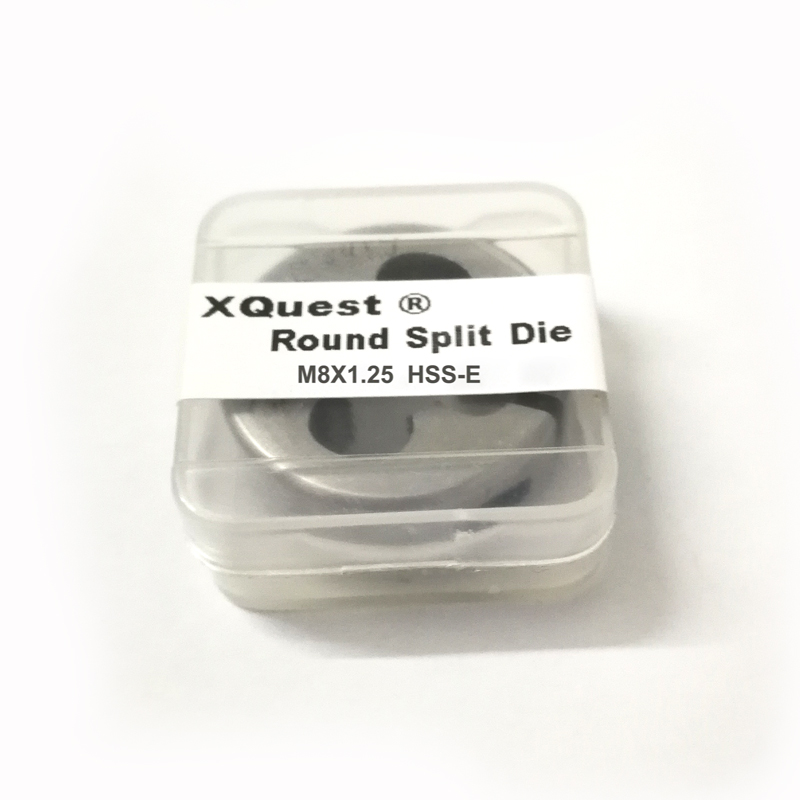 HSSE Metric Screw thread Split Die M8 M8X1.25 M8X1.5 Round cutting Adjustable dies M8X1 M8X0.75 M8X0.5 M8X0.35 for steel
HSSE Metric Screw thread Split Die M8 M8X1.25 M8X1.5 Round cutting Adjustable dies M8X1 M8X0.75 M8X0.5 M8X0.35 for steel