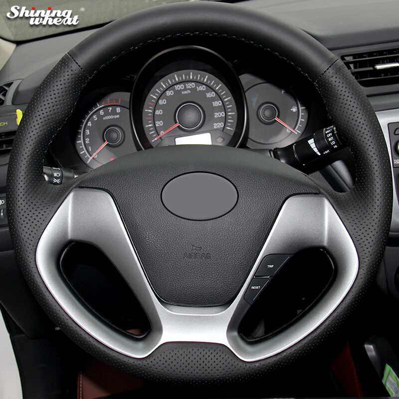 Shining wheat Genuine Leather Steering Wheel Cover for Kia 2013 Kia K2 2020 Ceed Cee'd 2013 2014 Cerato 2013-2020
Shining wheat Genuine Leather Steering Wheel Cover for Kia 2013 Kia K2 2020 Ceed Cee'd 2013 2014 Cerato 2013-2020