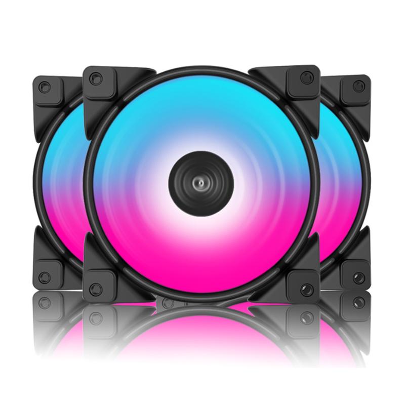 Pccooler 3in1 KIT 120mm RGB halo PWM fan PC Computer CPU Cooling fan 12V/5V RGB With controller For Asus sync MSI and Gigabyte
Pccooler 3in1 KIT 120mm RGB halo PWM fan PC Computer CPU Cooling fan 12V/5V RGB With controller For Asus sync MSI and Gigabyte