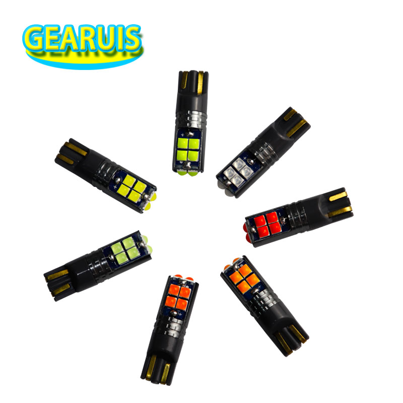 10pcs T10 Canbus no error 194 168 W5W 10 SMD 3030 Car LED 0.16A Non polar 9mm Wedge LED Light Parking Car Styling White 12V, As pic
10pcs T10 Canbus no error 194 168 W5W 10 SMD 3030 Car LED 0.16A Non polar 9mm Wedge LED Light Parking Car Styling White 12V, As pic