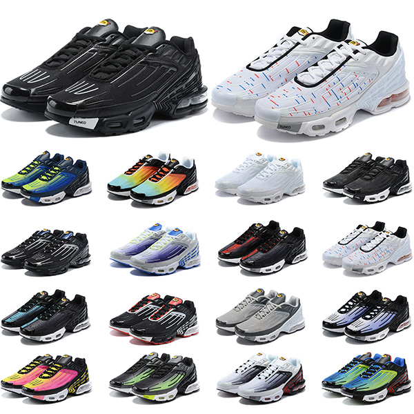 Tn Plus 3 III Tuned Running Shoes Men Women Chaussures Triple White Black Hyper Blue Green OG Neon Mens Womens Sneakers Sports Hiking, 3 black white 39-45
Tn Plus 3 III Tuned Running Shoes Men Women Chaussures Triple White Black Hyper Blue Green OG Neon Mens Womens Sneakers Sports Hiking, 3 black white 39-45