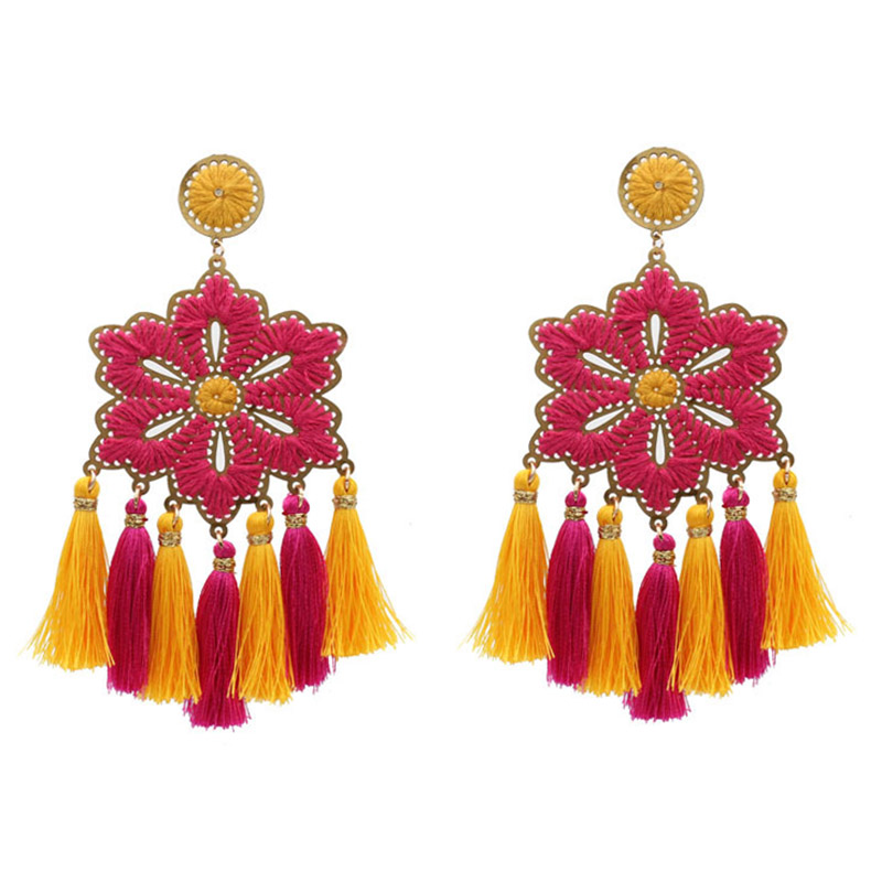 2020 New Design Bohemia Long Tassel Earrings For Women Fashion Drop Earrings Handmade Flower Exquisite Statement Ear
2020 New Design Bohemia Long Tassel Earrings For Women Fashion Drop Earrings Handmade Flower Exquisite Statement Ear