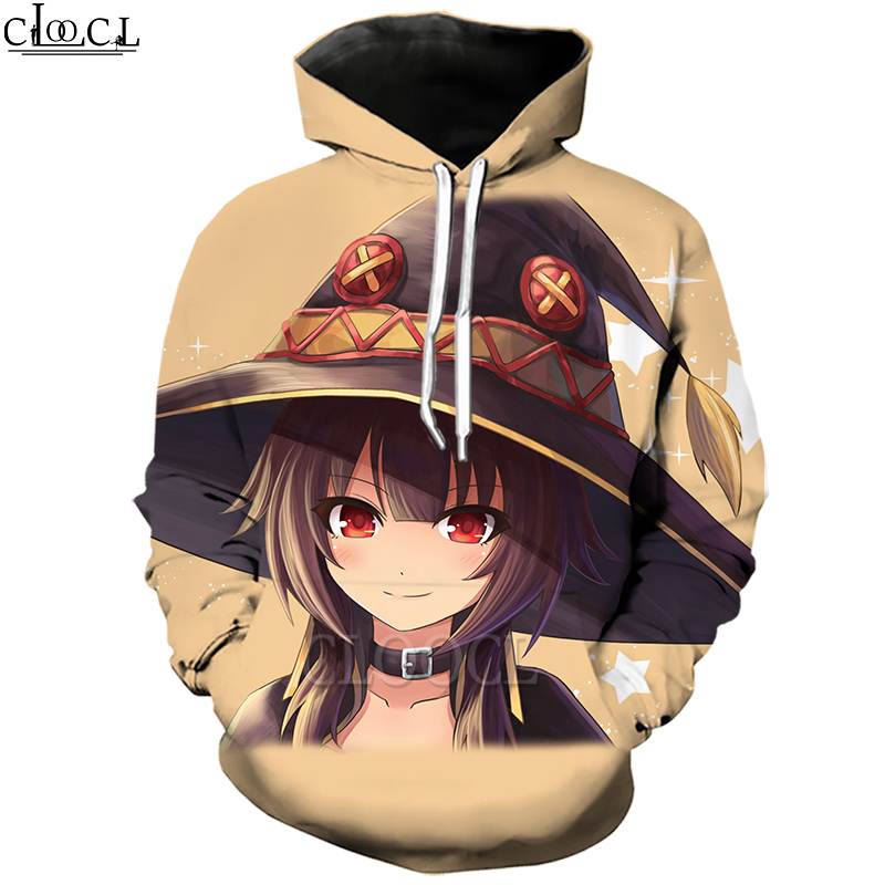 CLOOCL Anime Girl Megumin Konosuba 3D Print Funny Hooded Sweatshirt Men Clothing Long Sleeve Unisex Hot Selling Couples Pullovers, Hoodie 1
CLOOCL Anime Girl Megumin Konosuba 3D Print Funny Hooded Sweatshirt Men Clothing Long Sleeve Unisex Hot Selling Couples Pullovers, Hoodie 1
