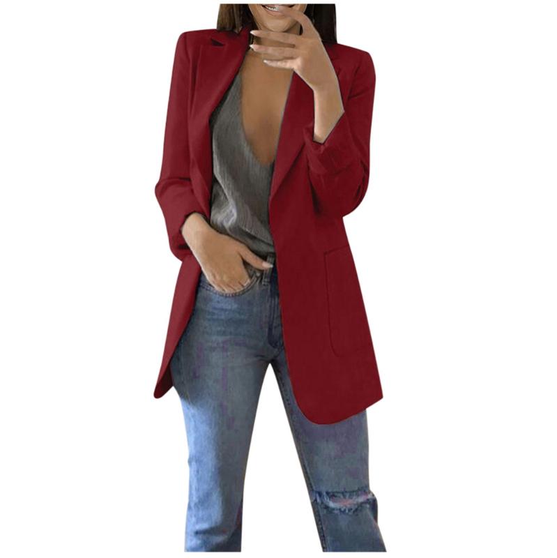 2020 Fashion Women Jacket Womens Winter Jacket Women Autumn Winter Long Sleeve Office Coat Cardigans Suit Long #40%, Burgundy
2020 Fashion Women Jacket Womens Winter Jacket Women Autumn Winter Long Sleeve Office Coat Cardigans Suit Long #40%, Burgundy