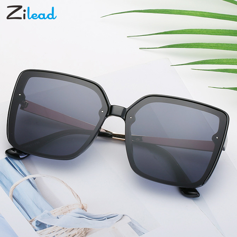Zilead Vintage Oversize Square Sunglasses Women design Big Frame Women Sun Glasses Black Fashion Gradient Female Glasses UV400
Zilead Vintage Oversize Square Sunglasses Women design Big Frame Women Sun Glasses Black Fashion Gradient Female Glasses UV400