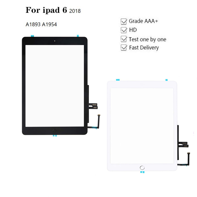 Touch Planel replacement for iPad 6 2018 6th 9.7Gen A1893 A1954 touch screen digitizer front outer glass with home button от DHgate WW