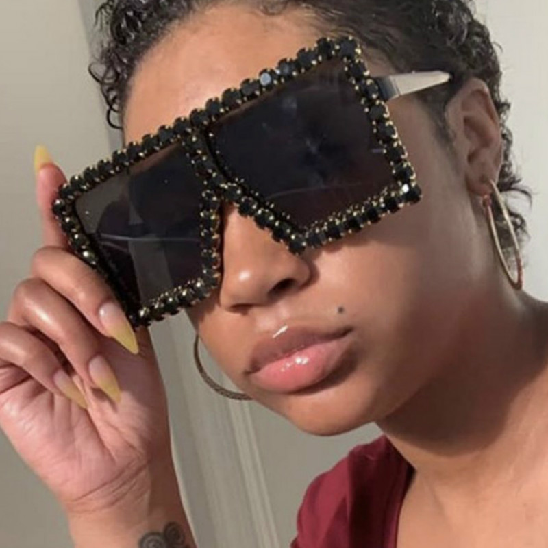 Oversized Square Diamond Sunglasses Women Yellow Big Frames Glasses Crystal One-piece Female Sun Glasses Rhinestone Eyeglasses
Oversized Square Diamond Sunglasses Women Yellow Big Frames Glasses Crystal One-piece Female Sun Glasses Rhinestone Eyeglasses