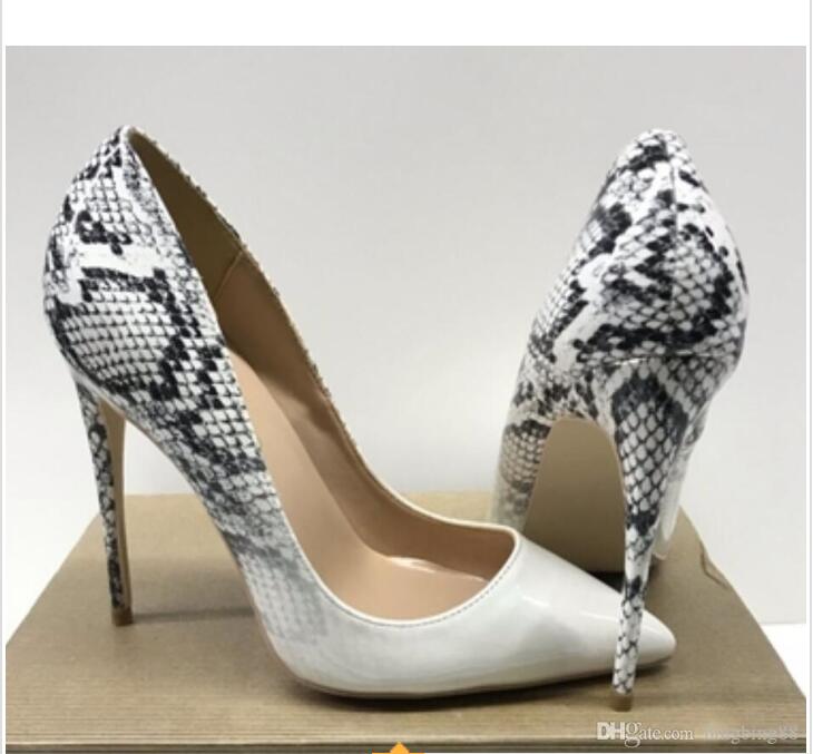 new Gradual change Snakeskin Women's High-heeled shoes 8cm 10cm 12cm Big code 44 Cusp Fine heel Red bottom Single shoes wedding Nightclub, Black
new Gradual change Snakeskin Women's High-heeled shoes 8cm 10cm 12cm Big code 44 Cusp Fine heel Red bottom Single shoes wedding Nightclub, Black