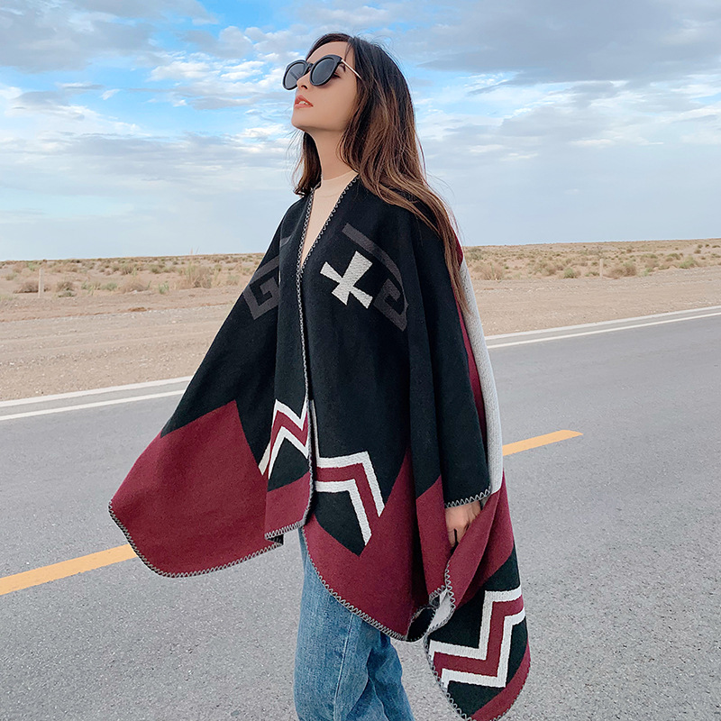 Scarf Female Autumn Winter Big Shawl Korean Split Coat Thick Warmth Cashmere Summer Air-Conditioned Room Cloak Blanket Bufanda
Scarf Female Autumn Winter Big Shawl Korean Split Coat Thick Warmth Cashmere Summer Air-Conditioned Room Cloak Blanket Bufanda