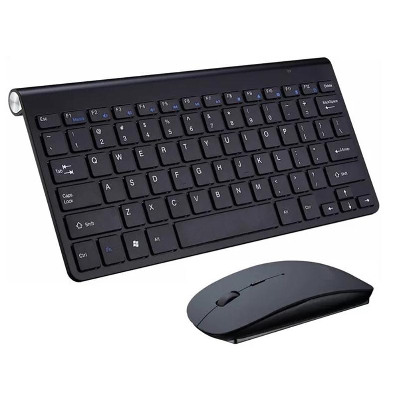Portable Mini Wireless Keyboard 2.4GHz Computer Mouse Keyboard Set Combo For Laptop Desktop Mac PC Notebook Smart TV
Portable Mini Wireless Keyboard 2.4GHz Computer Mouse Keyboard Set Combo For Laptop Desktop Mac PC Notebook Smart TV