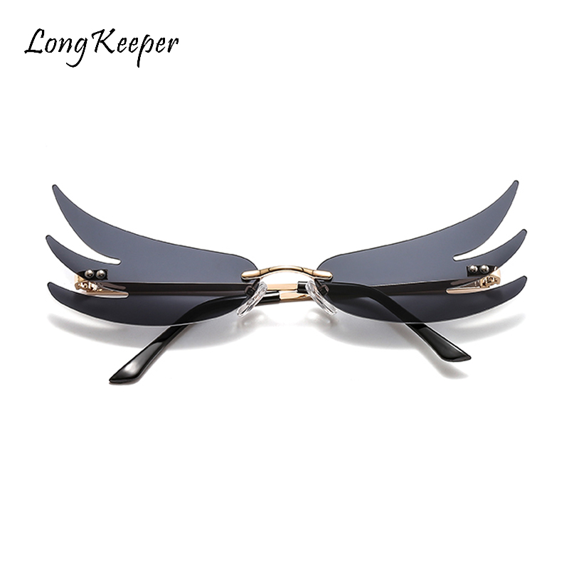 2020 New Fashion Punk Sunglasses Retro Rimless Wing Sun glasses Women Mirrored Flame Sunglass Lunette Femme Unique Eyewear UV400
2020 New Fashion Punk Sunglasses Retro Rimless Wing Sun glasses Women Mirrored Flame Sunglass Lunette Femme Unique Eyewear UV400