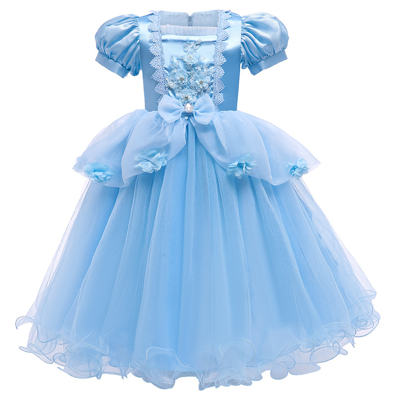 Girls Dress Cospaly Clothes KIds Christmas Party Princess Party Clothing Baby Girls Princess Dresses Hallowmas Clothes Vestido, Light blue
Girls Dress Cospaly Clothes KIds Christmas Party Princess Party Clothing Baby Girls Princess Dresses Hallowmas Clothes Vestido, Light blue