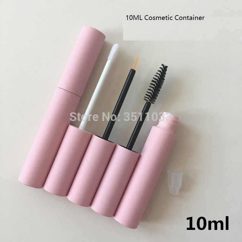 10ml Frosted Pink Cosmetic Mascara Container Matte Pink Eyelash Growth Cream Refillable Bottle Ctue Lip Gloss Tube Eyeliner Tube
10ml Frosted Pink Cosmetic Mascara Container Matte Pink Eyelash Growth Cream Refillable Bottle Ctue Lip Gloss Tube Eyeliner Tube