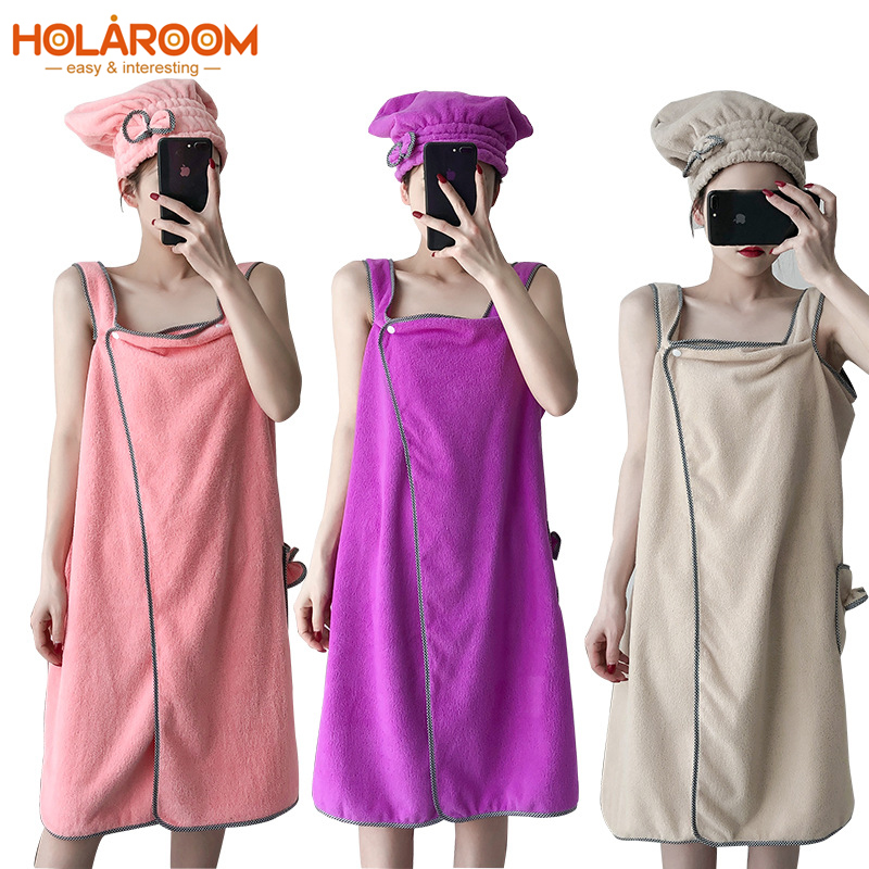 Chic Bath Towel Girls Wearable Towels Superfine Fiber Solid Color Soft and Absorbent Cleaning Towel Hotel Home Bathroom Gifts, Purple
Chic Bath Towel Girls Wearable Towels Superfine Fiber Solid Color Soft and Absorbent Cleaning Towel Hotel Home Bathroom Gifts, Purple
