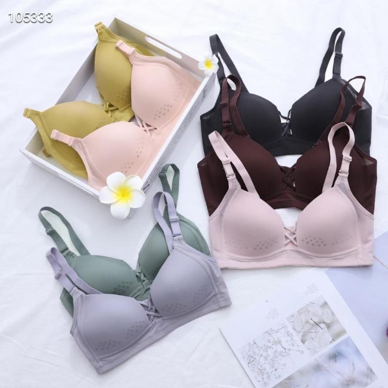 Hantan Breathable Soft Bra Push Up Women's Underwear plus Size Bra No Steel Ring Comfortable, Gray
Hantan Breathable Soft Bra Push Up Women's Underwear plus Size Bra No Steel Ring Comfortable, Gray