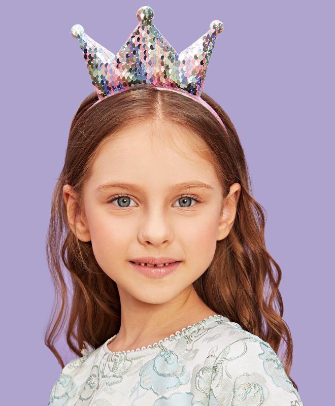 1 crown sequin fabric headband children's headband flash hair band Easter red hair party Diy accessories
1 crown sequin fabric headband children's headband flash hair band Easter red hair party Diy accessories