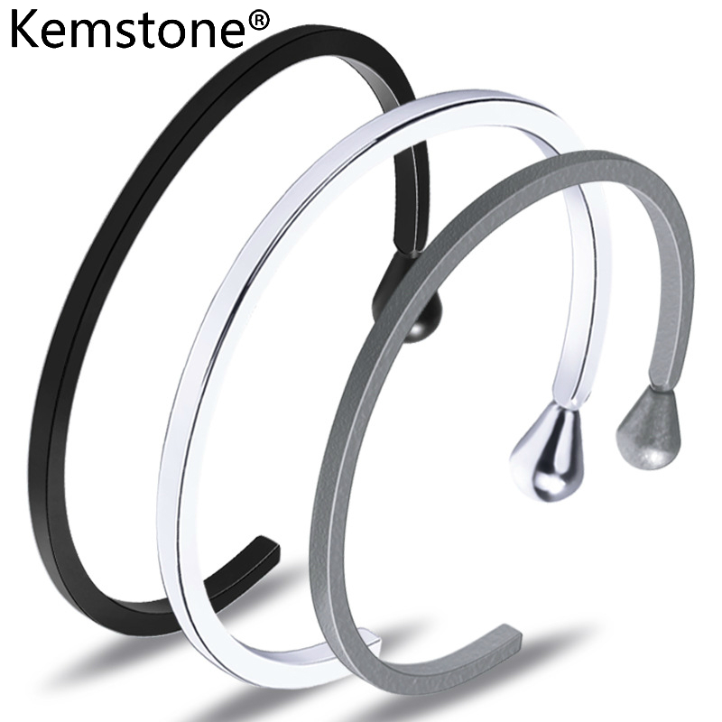 Kemstone Simple Stainless Steel Black Vintage Silver Color Adjustable Bracelet Jewelry Gift For Men
Kemstone Simple Stainless Steel Black Vintage Silver Color Adjustable Bracelet Jewelry Gift For Men