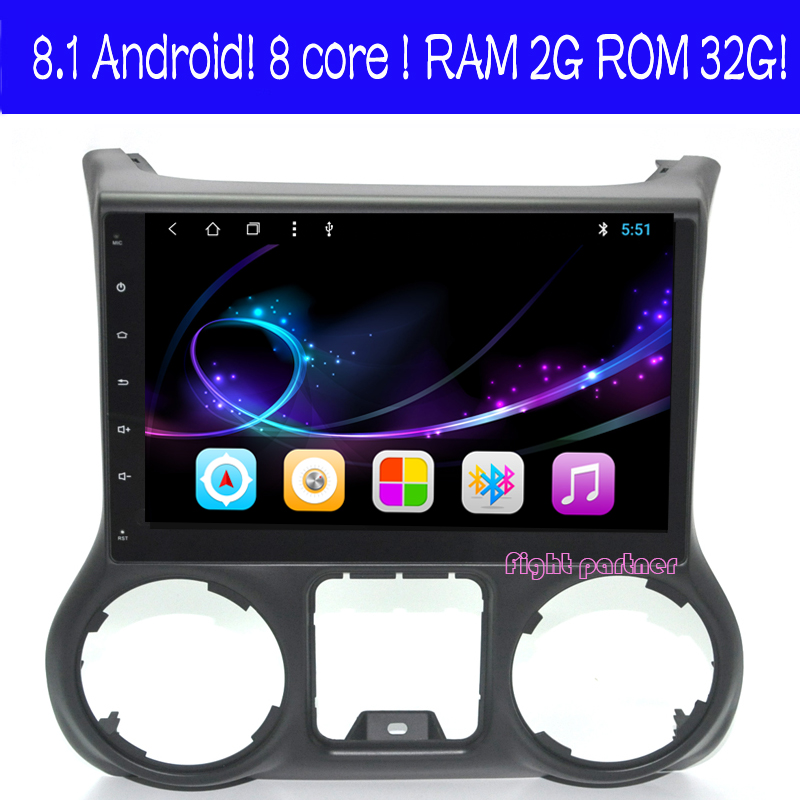 8.1 Android! 8 core ! 2G ROM 32G! car dvd player gps navigation for Wrangler Bluetooth Radio
8.1 Android! 8 core ! 2G ROM 32G! car dvd player gps navigation for Wrangler Bluetooth Radio
