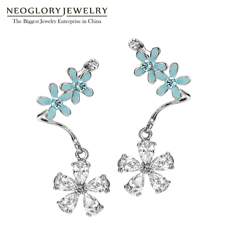 Neoglory Rhinestone Enamel Flower Fashion Zircon Titanium Needle Hook Earrings Charm Jewelry for Women Teen Girls 2020 New Gift
Neoglory Rhinestone Enamel Flower Fashion Zircon Titanium Needle Hook Earrings Charm Jewelry for Women Teen Girls 2020 New Gift