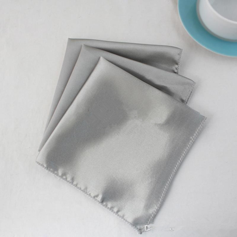 Table Napkin 20pcs/lot Square Satin Dinner Napkins Gray 12 Inch 30cm Dark Silver Handkerchiefs Wedding Serviettes NPK
Table Napkin 20pcs/lot Square Satin Dinner Napkins Gray 12 Inch 30cm Dark Silver Handkerchiefs Wedding Serviettes NPK